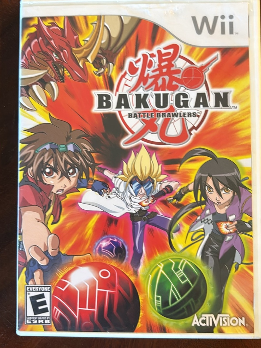 Nintendo Bakugan: Battle Brawlers - Red, Orange, Yellow Cover